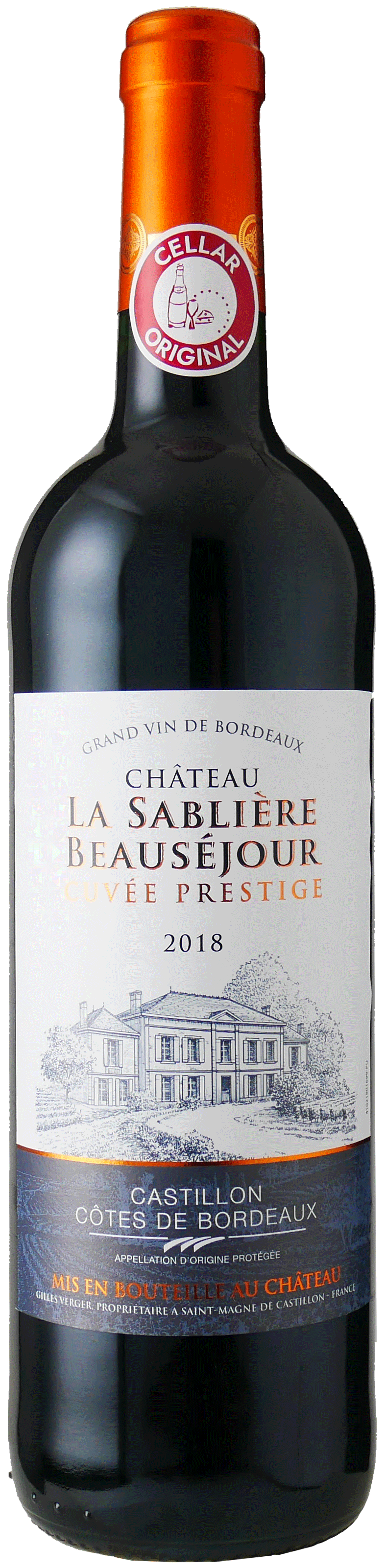 シャトー・ラ・サブリエール・ボジョール・キュヴェ・プレステージ