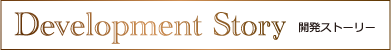 Development Story 開発ストーリー